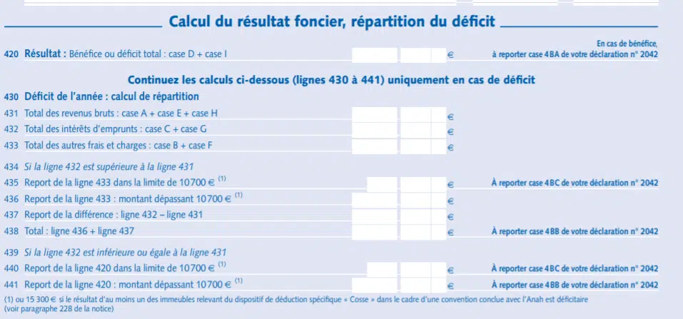 La déclaration 2044 : comment bien la remplir ?