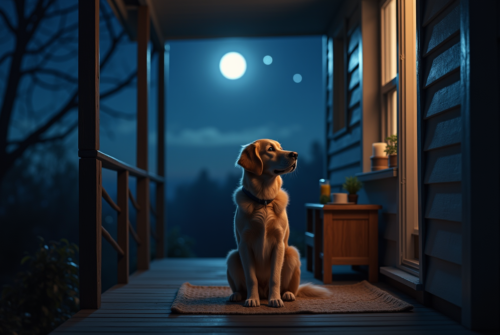 Chien qui aboie la nuit : comprendre et apaiser ses angoisses nocturnes